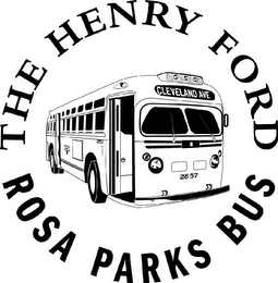 THE HENRY FORD ROSA PARKS BUS logo