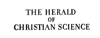 THE HERALD OF CHRISTIAN SCIENCE logo