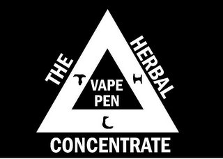 THE HERBAL CONCENTRATE VAPE PEN THC logo