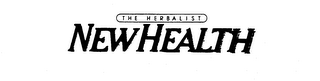 THE HERBALIST NEW HEALTH logo
