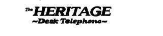 THE HERITAGE DESK TELEPHONE logo