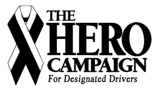 THE HERO CAMPAIGN FOR DESIGNATED DRIVERS logo