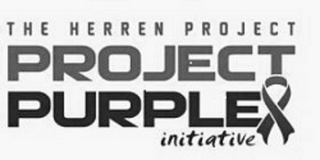 THE HERREN PROJECT PROJECT PURPLE INITIATIVE logo