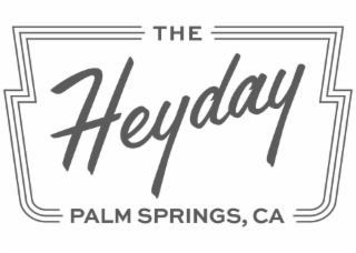 THE HEYDAY PALM SPRINGS, CA logo