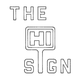 THE HI SIGN logo