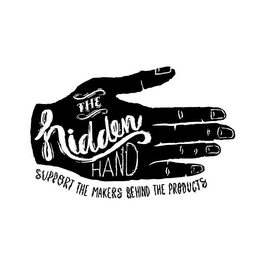 THE HIDDEN HAND SUPPORT THE MAKERS BEHIND THE PRODUCTS logo