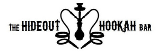 THE HIDEOUT HOOKAH BAR logo