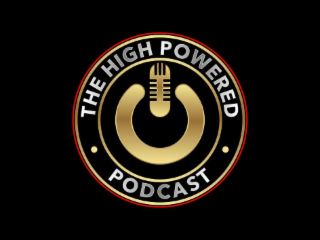 THE HIGH POWERED PODCAST logo