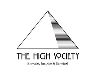 THE HIGH SOCIETY ELEVATE, INSPIRE & UNWIND logo