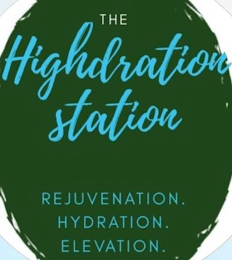 THE HIGHDRATION STATION REJUVENATION. HYDRATION. ELEVATION. logo