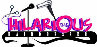 THE HILARIOUS HAIRDRESSER logo