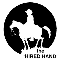 THE "HIRED HAND" logo