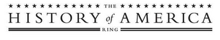THE HISTORY OF AMERICA RING logo