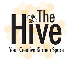 THE HIVE YOUR CREATIVE KITCHEN SPACE logo