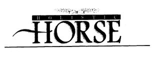 THE HOLISTIC HORSE logo