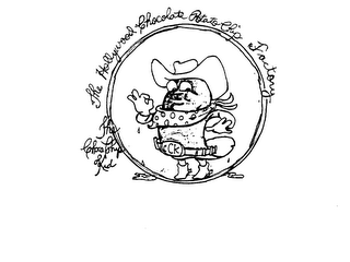 THE HOLLYWOOD CHOCOLATE POTATO CHIP FACTORY THE CHOCO CHIP KID CCK logo