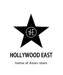 THE HOLLYWOOD EAST HOME OF ASIAN STARS logo