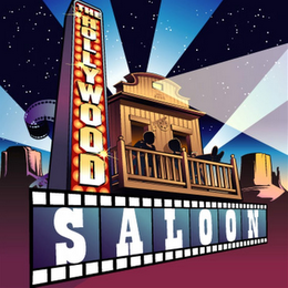 THE HOLLYWOOD SALOON logo