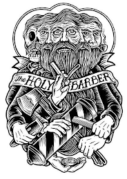 THE HOLY BARBER logo