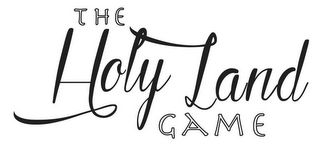 THE HOLY LAND GAME logo