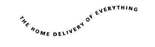 THE HOME DELIVERY OF EVERYTHING logo