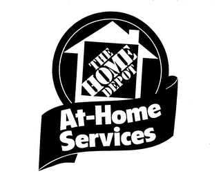 THE HOME DEPOT AT-HOME SERVICES logo
