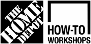 THE HOME DEPOT HOW-TO WORKSHOPS logo