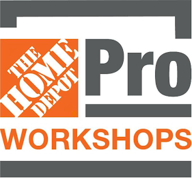 THE HOME DEPOT PRO WORKSHOPS logo