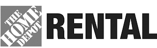 THE HOME DEPOT RENTAL logo