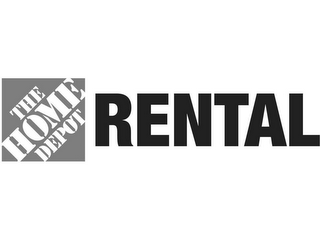 THE HOME DEPOT RENTAL logo