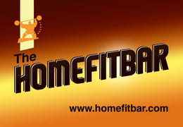 THE HOME FIT BAR WWW.HOMEFITBAR.COM logo
