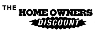 THE HOME OWNERS DISCOUNT logo