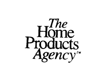 THE HOME PRODUCTS AGENCY logo