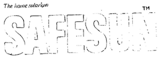 THE HOME SOLARIUM SAFESUN logo