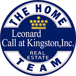 THE HOME TEAM LEONARD CALL AT KINGSTON, INC. REAL ESTATE logo