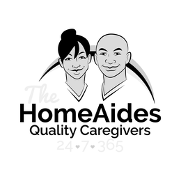THE HOMEAIDES QUALITY CAREGIVERS 24 7 365 logo