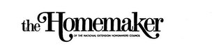 THE HOMEMAKER OF THE NATIONAL EXTENSION HOMEMAKERS COUNCIL logo