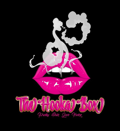 THE HOOKA BOX PRETTY GIRLS LOVE HOOKA logo