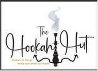 THE HOOKAH HUT HOOKAH ON THE GO WHERE AND WHEN YOU WANT logo