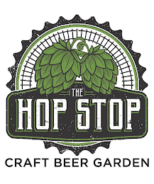 THE HOP STOP CRAFT BEER GARDEN logo