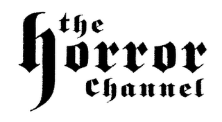 THE HORROR CHANNEL logo