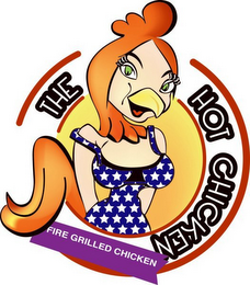 THE HOT CHICKEN FIRE GRILLED CHICKEN PANINI, PASTA PIZZA logo