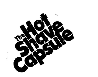 THE HOT SHAVE CAPSULE logo