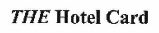 THE HOTEL CARD logo