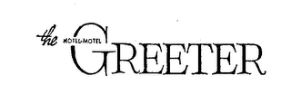 THE HOTEL-MOTEL GREETER logo