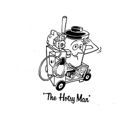 "THE HOTSY MAN" logo