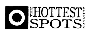 THE HOTTEST SPOTS MAGAZINE O logo