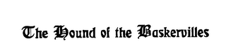 THE HOUND OF THE BASKERVILLES logo
