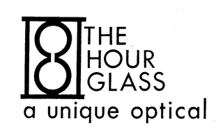 THE HOUR GLASS A UNIQUE OPTICAL logo