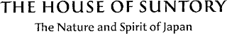 THE HOUSE OF SUNTORY THE NATURE AND SPIRIT OF JAPAN logo